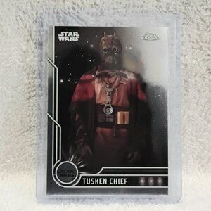 5/$20 Mint 2023.Topps Chrome Tusken Chief Star Wars Card 94!!